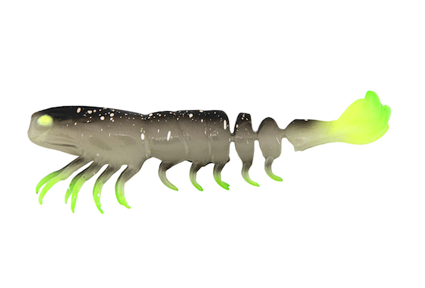 Z-Man Fishing Products PrawnStarZ 2.5-Inch Glow Chartreuse Lures (2-Pack) - Part Number PS25-04