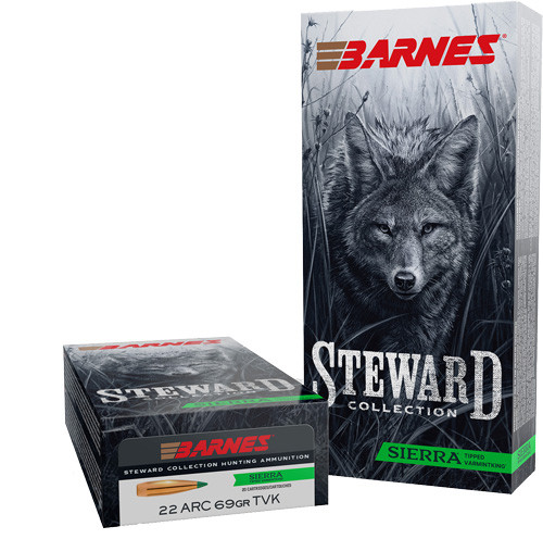 Barnes Steward 22 ARC 69 Grain Polymer Tipped Ammunition