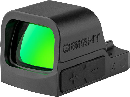 Osight OSIGHTKGN Reflex Sight with Green Dot Reticle and RMSc Mount