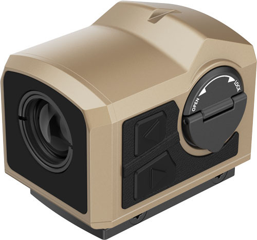 Infitac USA FMP13FDE Fast Mini Handgun Scope in Black Matte with RMR Mount
