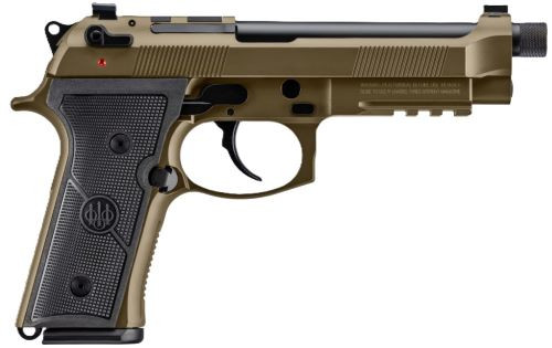 Beretta M9A4 Overlanding 9mm Semi-Auto Pistol with 2 Magazines and Adjustable Sights