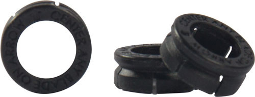 Rage Replacement Shock Collars for Broadheads - Black, 1.25 x 3.50 x 7.35 inches, Pack of 15-20