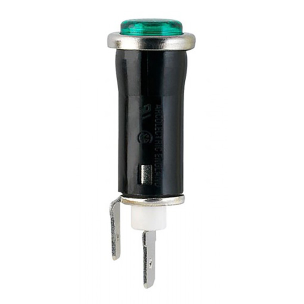 VDO Green Snap-In Panel Mount Light - 12V for Automotive and Marine Use