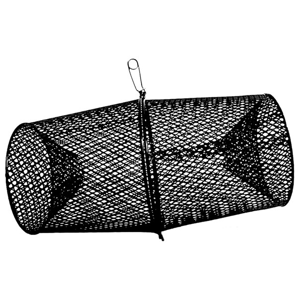 Frabill Torpedo Trap Black Minnow Trap - 10 x 9.75 x 9 Inches
