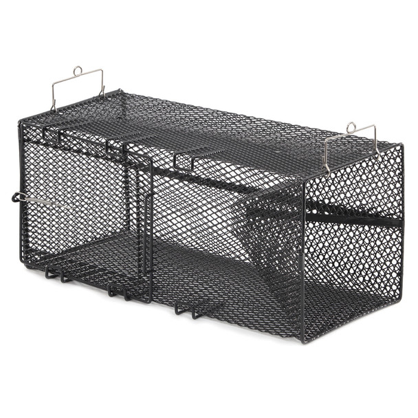 Frabill Black Pinfish Rectangular Trap - 18 in x 12 in x 8 in