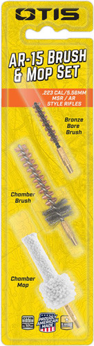 Otis AR-15 Chamber Brush & Mop – 5.56mm/.223 Caliber Cleaning Tool