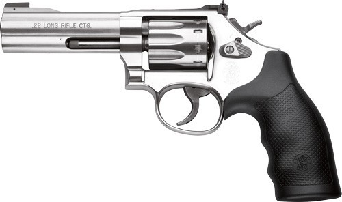 Smith & Wesson Model 617 .22 Long Rifle Revolver with 4-Inch Barrel and Adjustable Sights