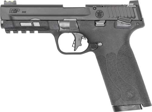 Smith & Wesson M&P 22X .22 LR Semi-Auto Pistol with 4.1-Inch Barrel and Fiber Optic Sights