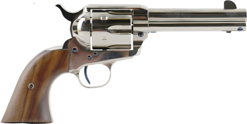 Standard Manufacturing SAR4N2 Single Action Revolver, .45 Colt, 4.75-Inch Nickel Barrel
