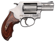 Smith & Wesson Model 60LS .357 Magnum / .38 Special Revolver with 2.125-inch Stainless Barrel and Wood Grips