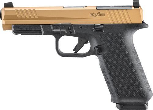 Ruger RXM 9mm Luger Semi-Automatic Pistol, 4.5-Inch Barrel, Adjustable Sights, Model 19550