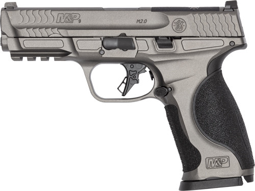 Smith & Wesson M&P9 M2.0 Metal 9mm Semi-Automatic Pistol, 4.22-Inch Barrel, Gray Cerakote, Part 14916