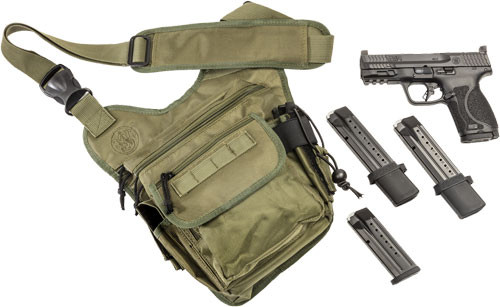 Smith & Wesson M&P9 M2.0 Compact 15-Round 4-Inch Semi-Auto Pistol with Polymer Frame and Fixed Sights