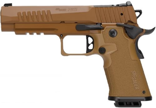 SIG P211 9mm Luger Semi-Automatic Pistol, 5-Inch Barrel, XRAY3 Night Sights, 211F-9-CXR3