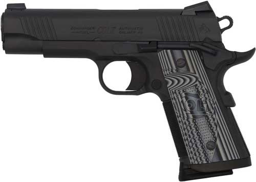 Colt Combat Unit 9mm Semi-Auto Pistol with 4.25 Inch Barrel and Night Sights