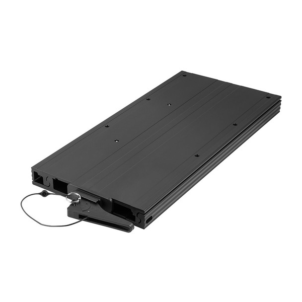 Minn Kota MKA-85 HD Aluminum Slide Quick Release Bracket, Black - 1854085