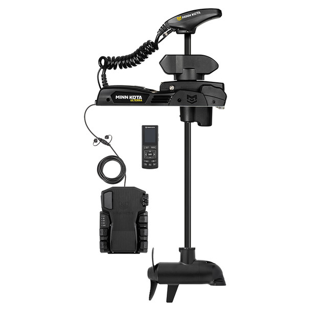 Minn Kota Ulterra QUEST 90/115 Trolling Motor with Dual Spectrum CHIRP, Wireless Remote and 45-Inch Shaft
