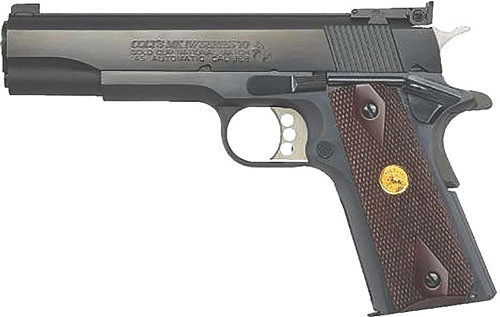 Colt Gold Cup National Match .38 Super Semi-Auto Pistol with 5-Inch Barrel and Adjustable Sights