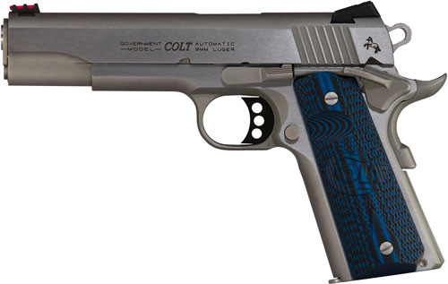 Colt Competition .45 ACP 5-Inch Semi-Auto Pistol with G10 Grip and Adjustable Fiber Optic Sights