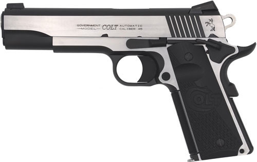Colt Combat Elite Commander 9mm Luger Semi-Auto Pistol with Stainless Steel Finish and G10 Grip
