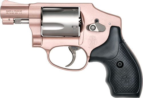 Smith & Wesson Model 642 .38 Special +P J Frame Revolver with Rose Gold Frame