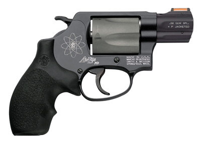 Smith & Wesson Model 360PD AirLite .357 Magnum Revolver with Fixed Sights and Rubber Grips