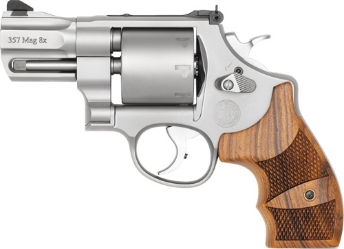 Smith & Wesson 627 Performance Center Revolver - .357 Magnum / .38 Special, 8-Round Capacity, Stainless Steel Frame