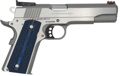 Colt Gold Cup Lite .45 ACP 5-inch Semi-Auto Pistol with Stainless Finish and Night Sights