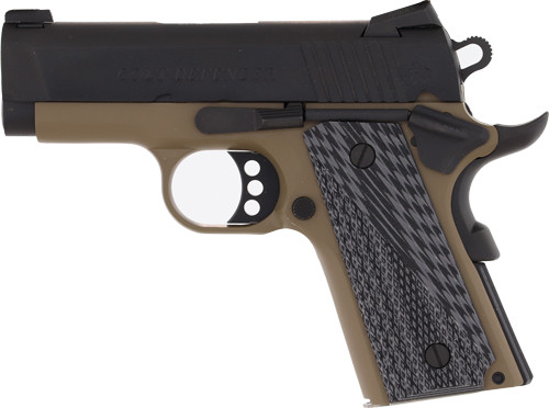 Colt Defender .45 ACP 3-inch Flat Dark Earth Semi-Auto Pistol with Night Sights