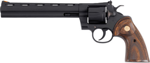 Colt Python .357 Magnum 8-Inch Revolver with Adjustable Sights and Wood Grips