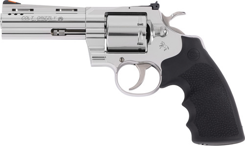 Colt Grizzly .357 Magnum 4.25-Inch Revolver with Adjustable Rear Sight and Rubber Grips