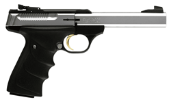 Browning Buck Mark Standard .22 Long Rifle Semi-Auto Pistol with Adjustable Sights and Stainless Finish