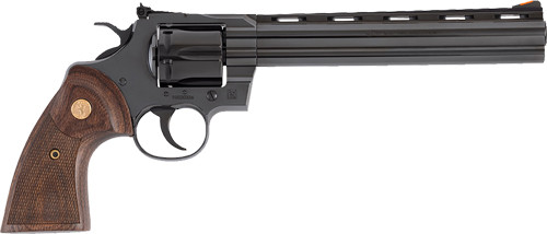 Colt Python .357 Magnum with 8-Inch Barrel and Wood Grips
