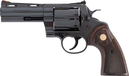 Colt Anaconda .44 Magnum Revolver with 4-Inch Barrel and Wood Grips