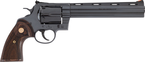 Colt Anaconda .44 Magnum 8-inch Barrel Revolver with Adjustable Sights and Wood Grips