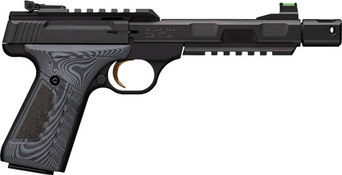 Browning Buck Mark Contour Pro .22 Long Rifle Semi-Auto Pistol with Adjustable Sights and Included Pistol Rug