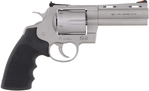Colt Anaconda .44 Rem Mag 4.25-inch Stainless Revolver with Adjustable Sights
