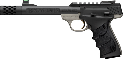 Browning Buck Mark Plus URX .22 Long Rifle Semi-Auto Pistol with Adjustable Sights and Matte Gray Anodized Alloy Finish