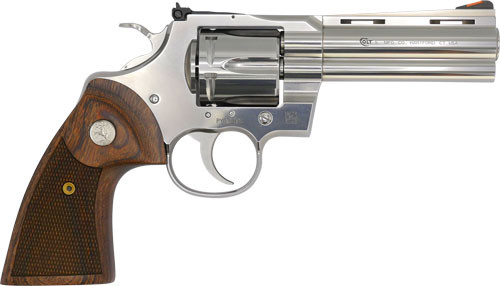 Colt Python .357 Magnum Revolver with 4.25-Inch Barrel and Walnut Grips