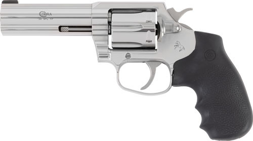 Colt Cobra .38 Special +P Revolver with 4-inch Stainless Steel Barrel and Fiber Optic Sights