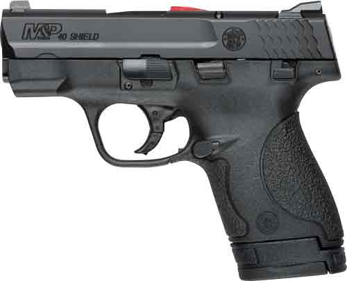 Smith & Wesson M&P40 Shield Semi-Auto Pistol with 3.1-inch Barrel, Black Polymer Frame and Fixed Sights