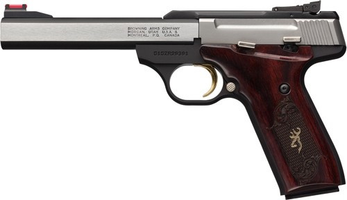 Browning Buck Mark Medallion .22 Long Rifle Semi-Auto Pistol with Fiber Optic Sights