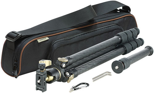 Leupold Alpine Tripod Kit - Rugged Lightweight Carbon Design with 58-Inch Max Height