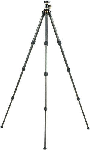 Leupold Alpine Tripod Kit - Rugged Lightweight Carbon Design with 58-Inch Max Height