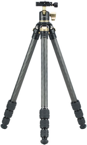 Leupold Alpine Tripod Kit - Rugged Lightweight Carbon Design with 58-Inch Max Height