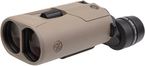 Sig Binocular Zulu6 HDX 12x42 Center Focus Adjustment in Tan