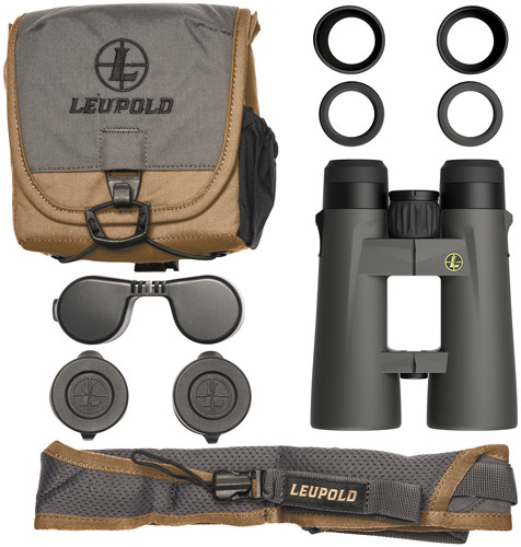 Leupold BX-4 Pro 12x50 Roof Prism Binoculars * Mid-Size, Grey Finish