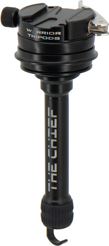 Warrior Tripods The Chief 75mm Leveling Base with 6-Inch STEM for Enhanced Stability