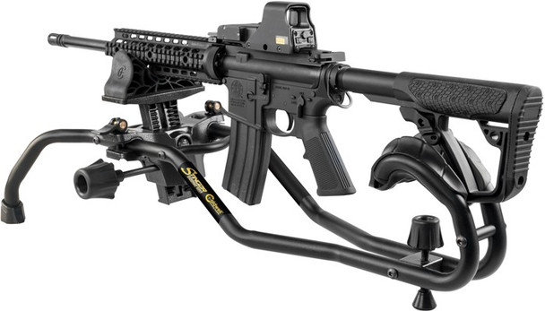 Caldwell Stinger Shooting Rest with Spring-Loaded Elevation System and Steel Frame