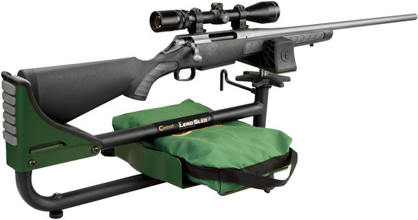 Caldwell Lead Sled-3 Rest for Magnum Rifles and Slug Guns - Green/Black